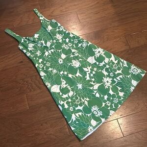 J. Crew Mod Floral Empire Waist Dress size 6- Spring 2005 collection